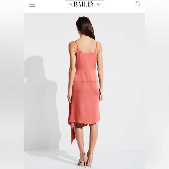 NWOT Bailey 44 Asymmetrical Dress in Starfish - Picture 2 of 6